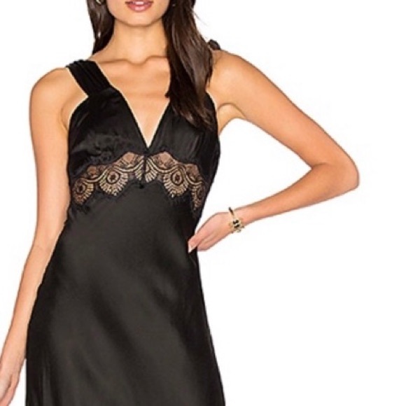 SUPER SALE! LPA Black Elegant feminine Dress💋S - Picture 5 of 16